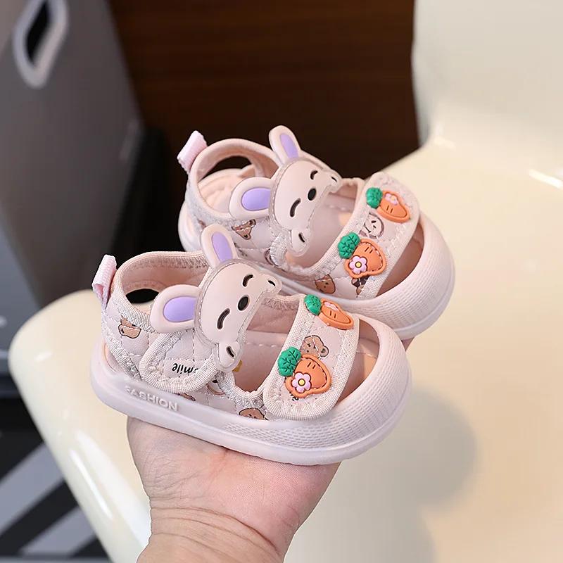 Sandales été bébés 0-3 ans semelle souple antidérapante - Chaussures respirantes garçons filles premières marches