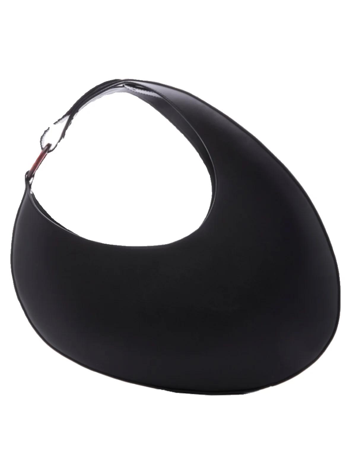 Sac demi-lune de styliste, nouvelle personnalité de la mode, sac ovale polyvalent de luxe pour femme