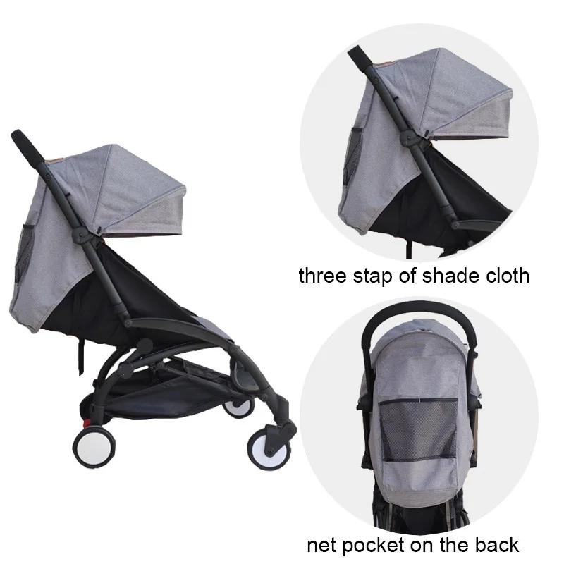 Accessoires poussette Babyzen Yoyo - Capot pare-soleil et matelas coussin siège pour Yoyo2 Yoya 175°