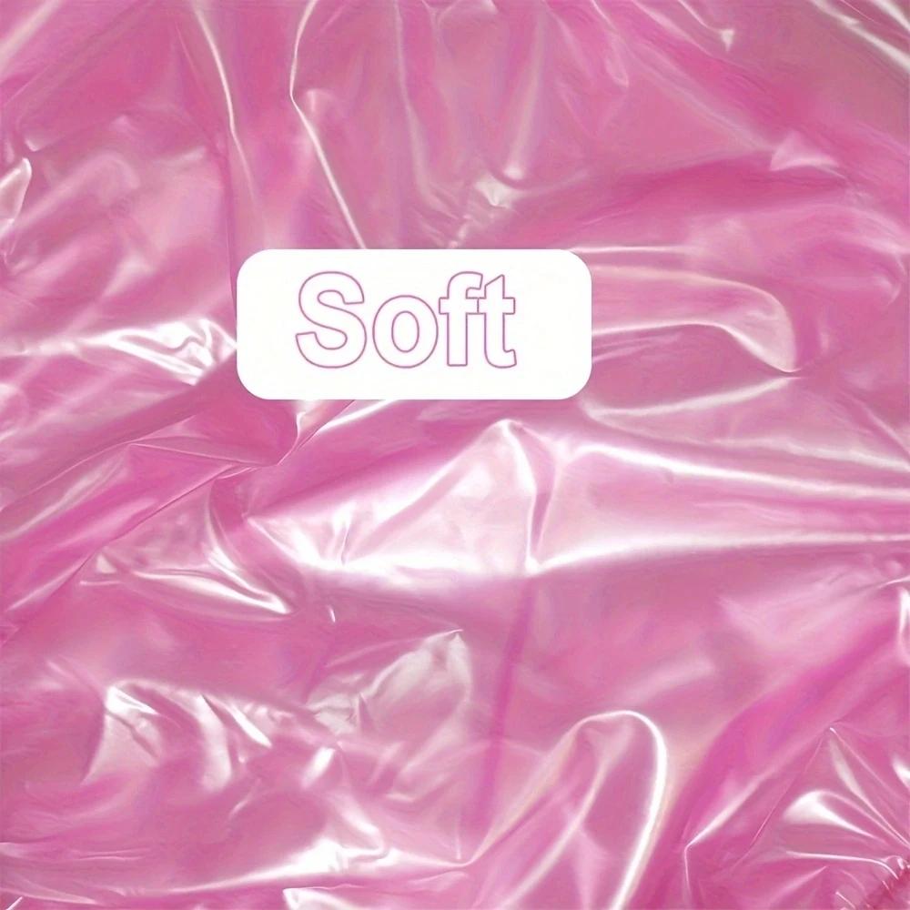 Sous-vêtements PVC transparents taille haute - Couches adultes réutilisables douces pour incontinence adolescente