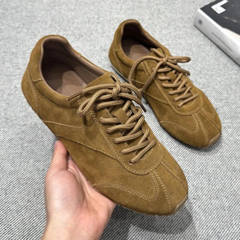 AIYUQI 2026 Nouvelles baskets plates antidérapantes pour femmes, chaussures d'entraînement allemande