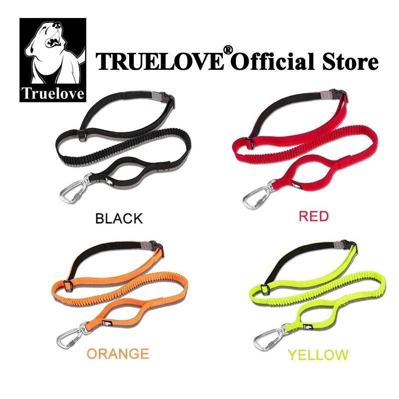 Truelove – laisse élastique pour animaux de compagnie, mains libres, pour chiens de taille moyenne e