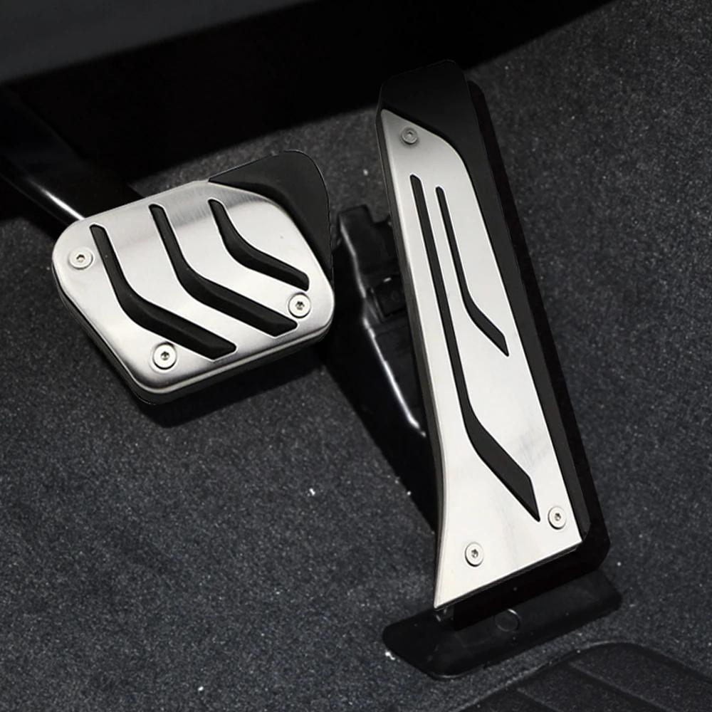 Pédales de voiture pour BMW série M 5 F10 F11 523i 528i 530i 535i 550i AT MT plaques de pédale autom