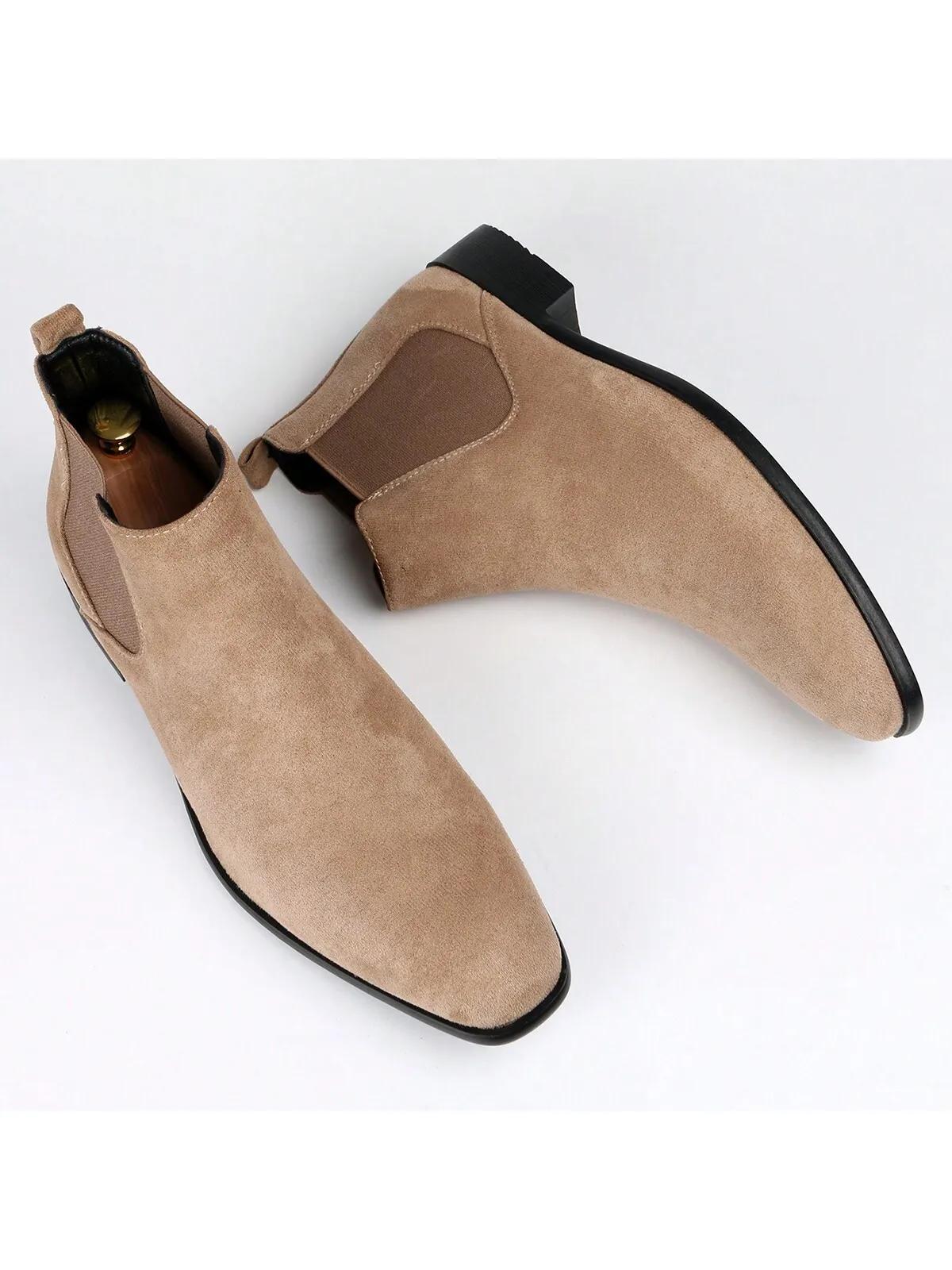 Bottes classiques à double élasticité pour hommes