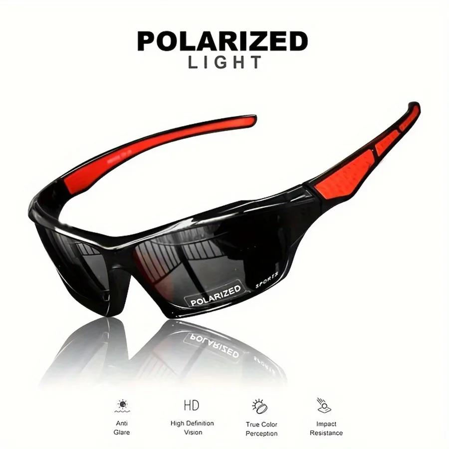 Lunettes de soleil de sport à la mode, Protection UV polarisée, personnalisées, monture ronde en mét