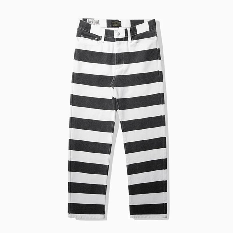 [24 heures d'expédition rapide] 16oz haute qualité coton lourd hommes rayé épais toile pantalon Dura