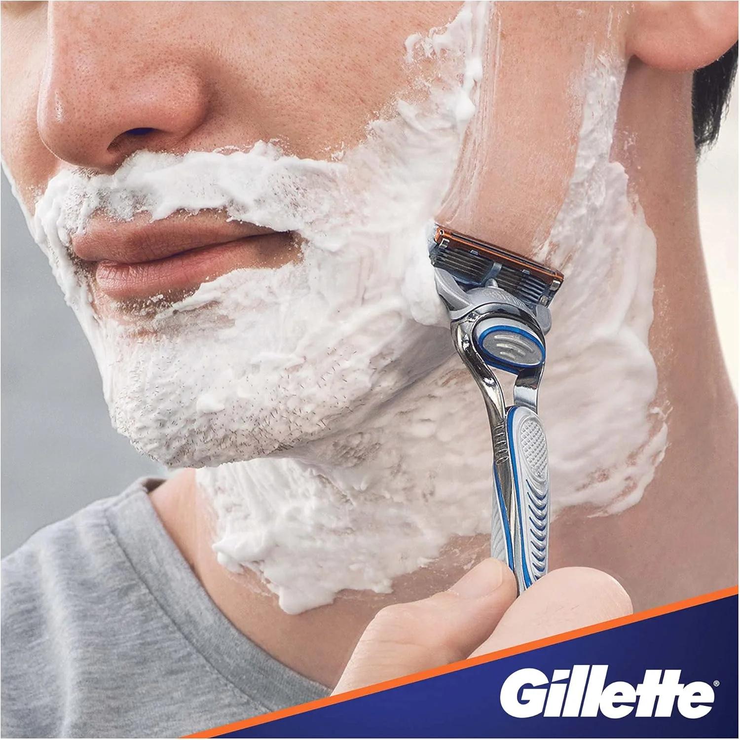 Rasoir Gillette Fusion5 pour hommes, ensemble de rasoirs pour hommes, lames de rasoir Gillette Fusio