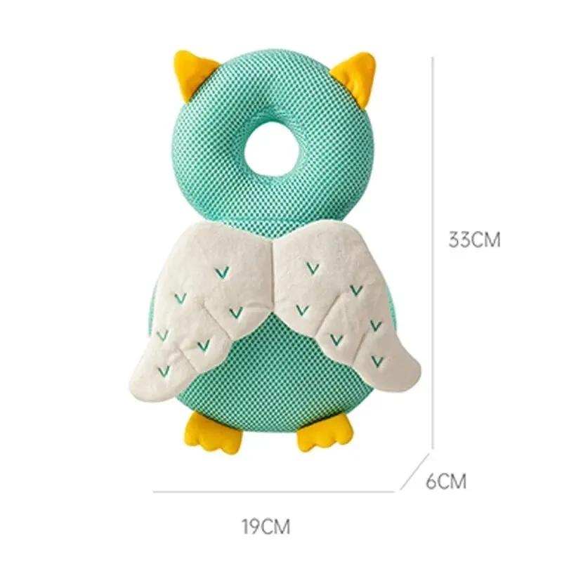 Oreiller Anti-chute pour enfants, 1 pièce, oreiller de tête pour bébé en bas âge, oreiller respirant