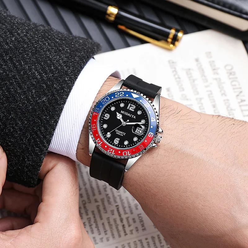 Montres pour hommes de mode Date haut de gamme luxe Sport décontracté horloge classique affaires Qua