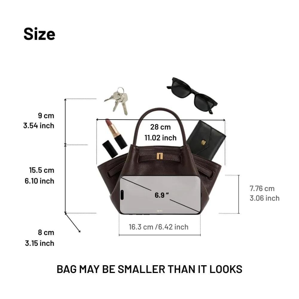 JW PEI 2026 Nouveau Sac à bandoulière pour femme, Mini sac fourre-tout en cuir végétalien de haute q