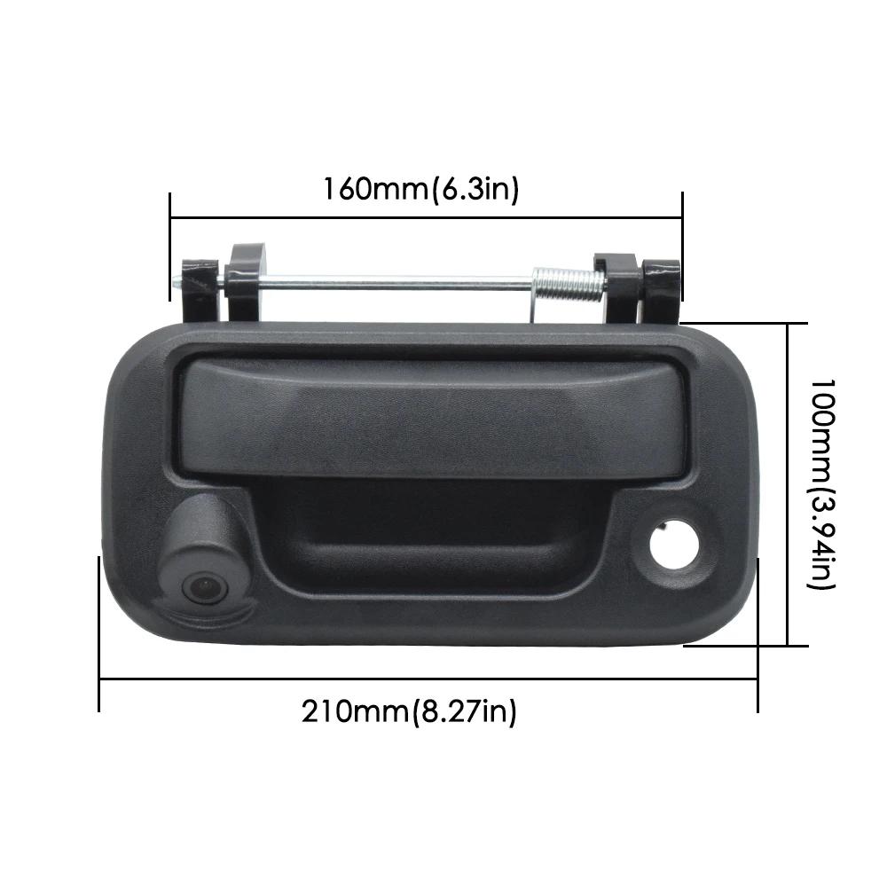 Caméra de recul avec poignée de hayon, avec câblage, pour Ford F150 F250 F350 F450 F550 2004 – 2014 
