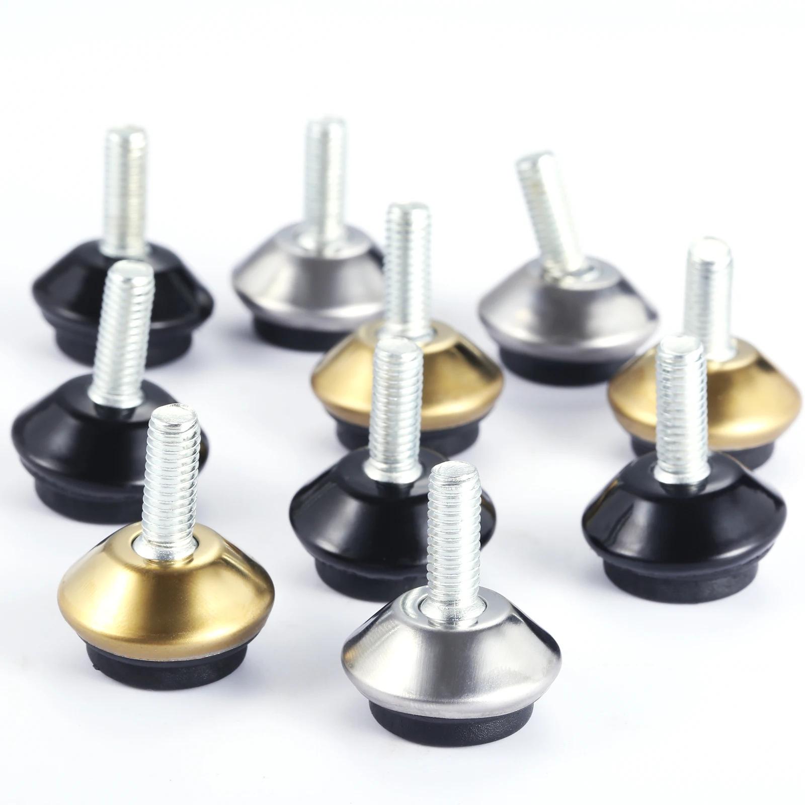 4 pièces niveleurs de meubles réglables pieds de Table de nivellement pieds Base noire pour Tables c