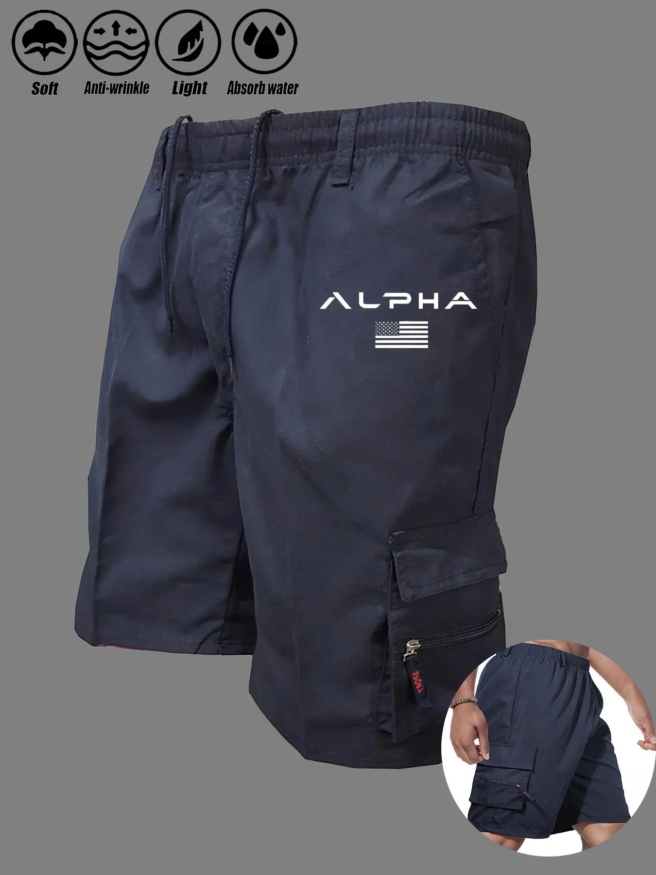 Shorts cargo imprimés drapeau américain, shorts aigle du Jour de l'Indépendance, shorts cargo d'été
