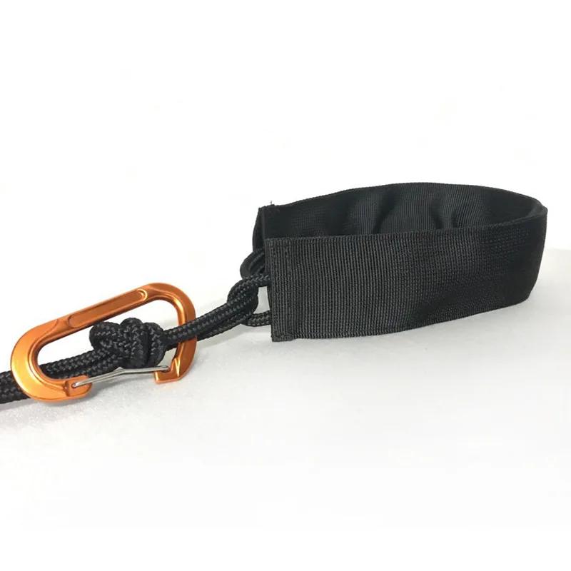 Essentiel de camping en plein air : corde d'attache pour hamac résistante à l'usure avec manchon d'é