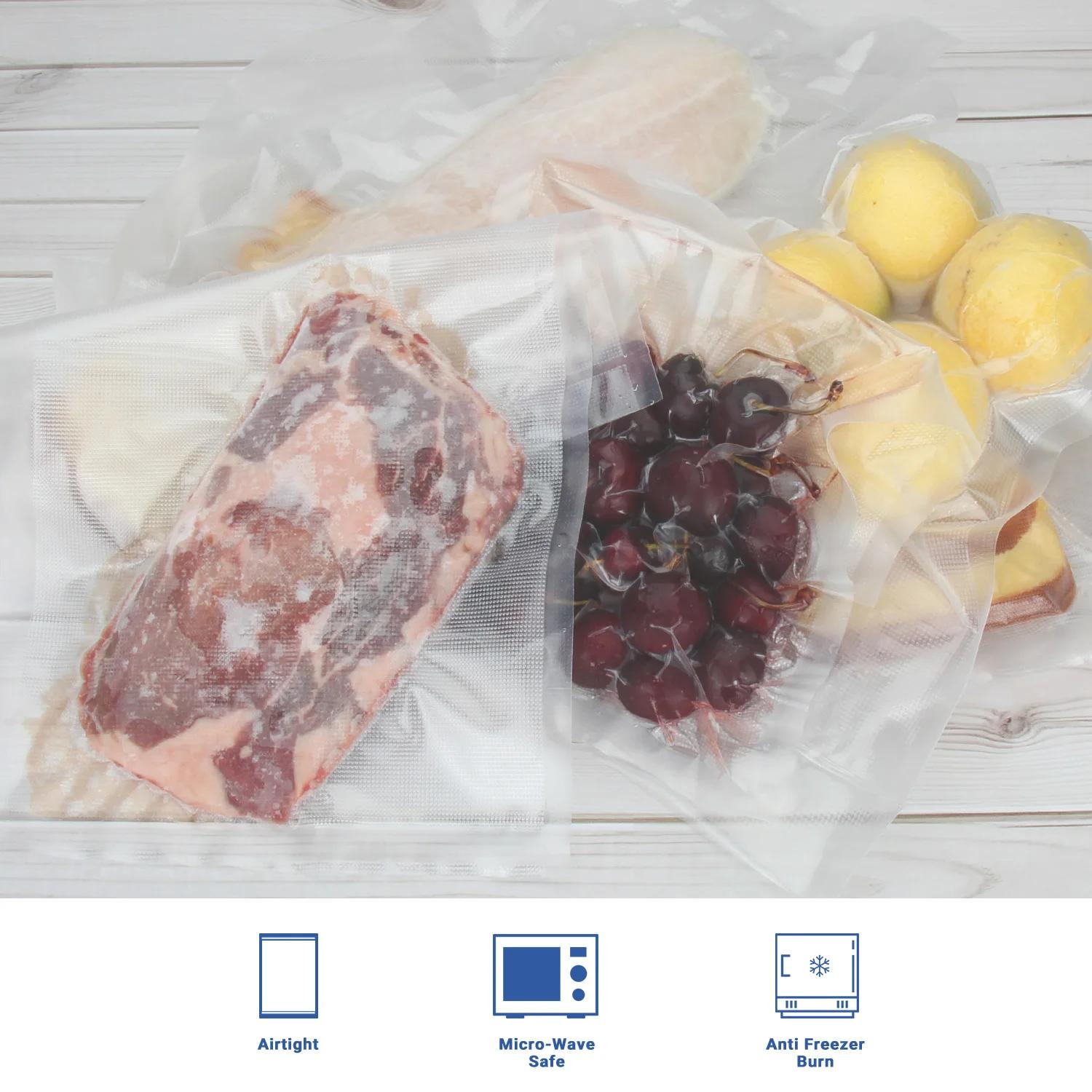 INKBIRD-Sacs de conservation des aliments sans BPA, rouleaux de scellage, sans danger pour le micro-