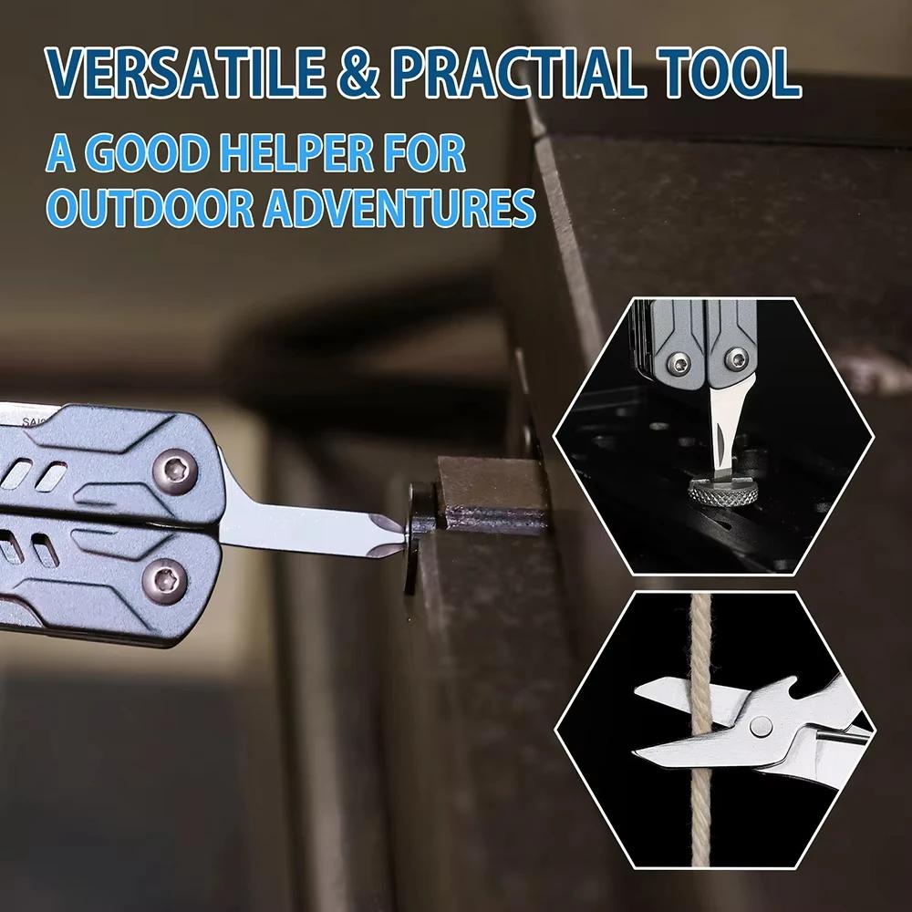 NexTool S11 11 en 1 Mini pince à marin multi-outils couteau de poche outils pliants coupe-fil extéri