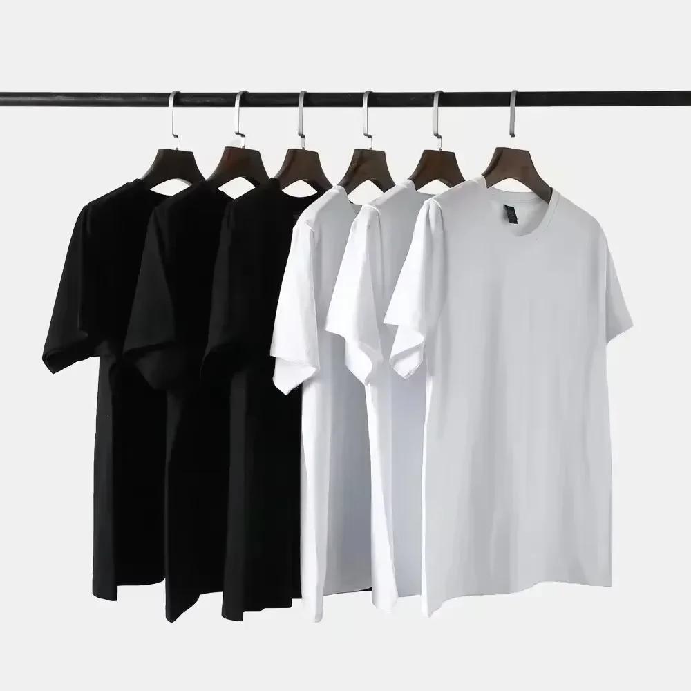 Nouveau T-shirt imprimé poney été 2026, unisexe, en pur coton, col rond, polyvalent, coupe ample, ma