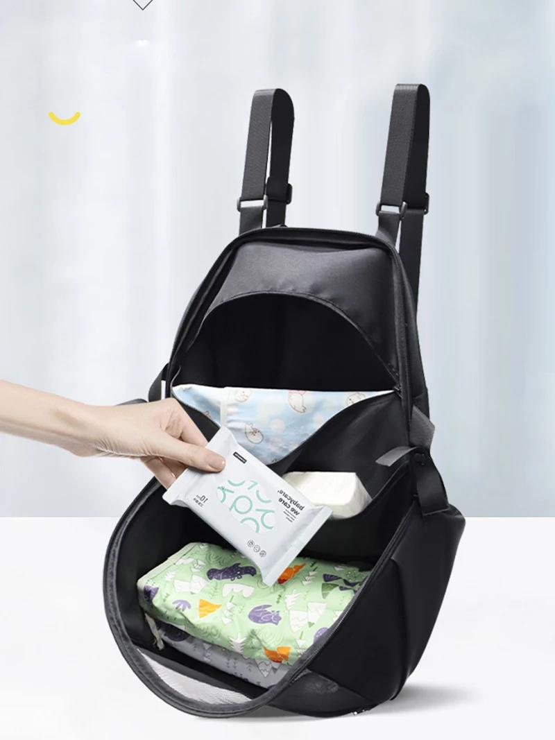 Sacs de voyage universels pour poussette, sac suspendu 2 en 1, sac à dos pour maman, haute capacité,