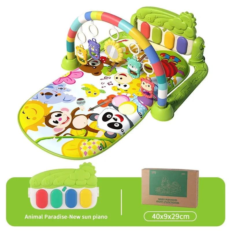 Tapis de jeu multifonctionnel pour bébé, Fitness, activité, gymnastique, sport, éducatif, ramper, jo