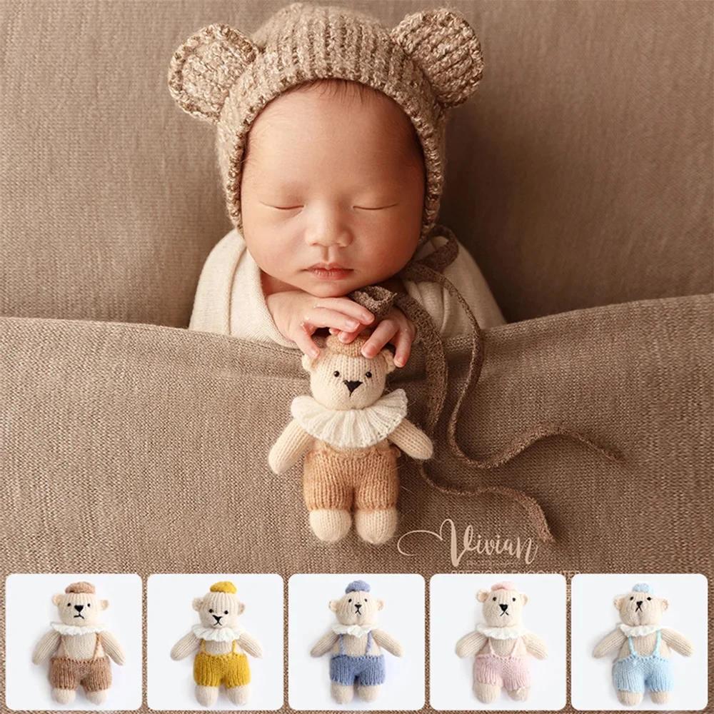 Accessoires de photographie de bébé pour nouveau-né, bébé, beurre animal, nounours, mignon, hippocam