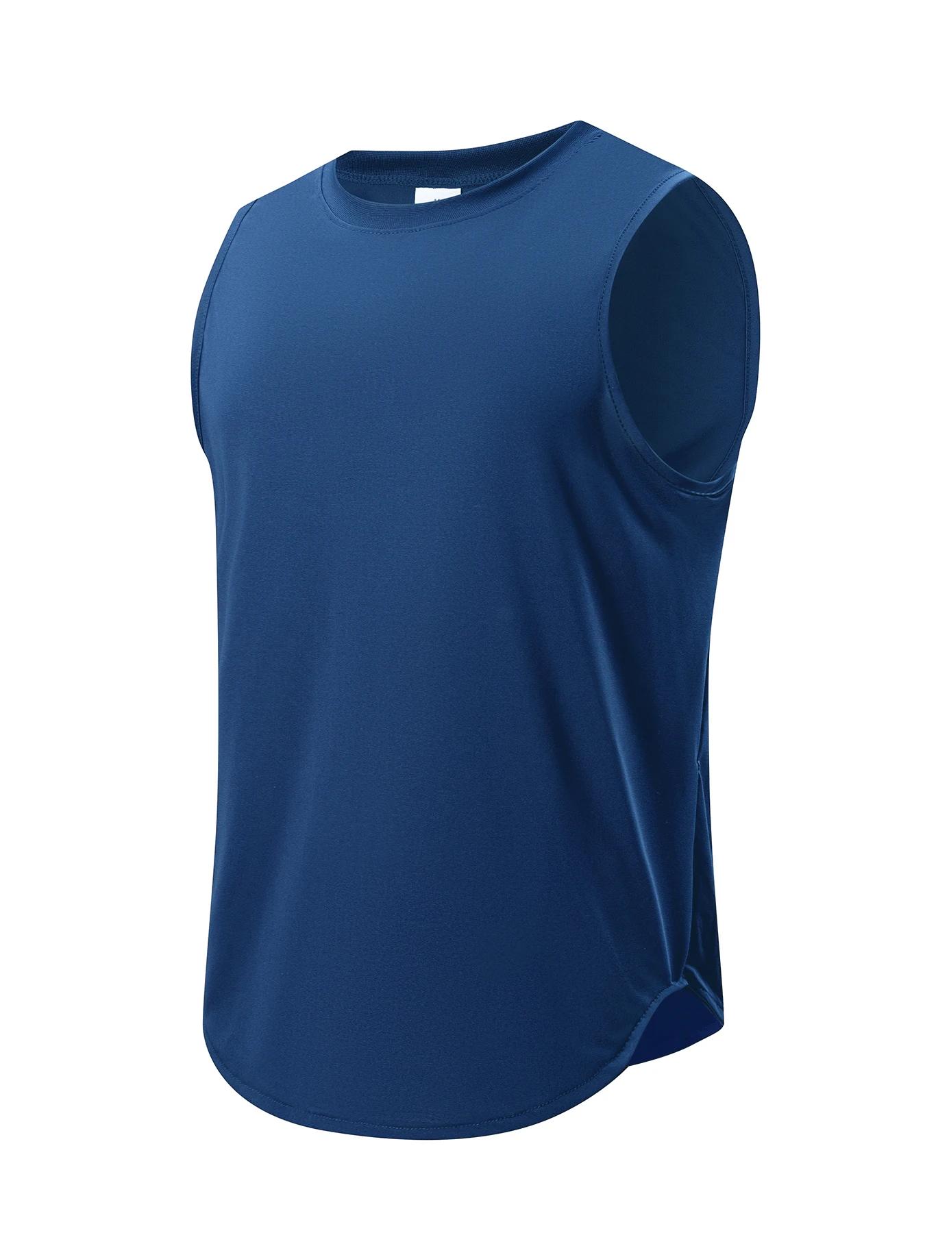 Débardeur basique de Fitness pour hommes, haut de Sport à séchage rapide, gilet de course, Fitness, 