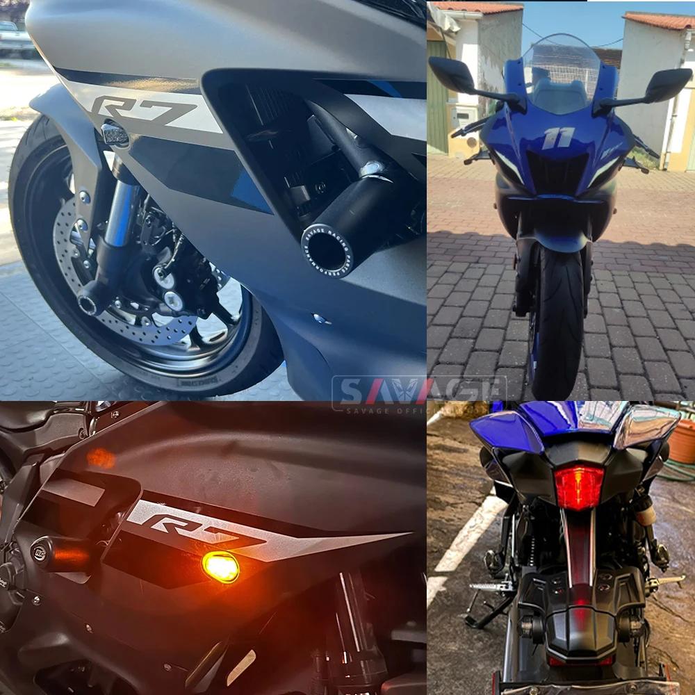 Clignotant LED 2025 pour YAMAHA YZF R7 R6 R1 R1M YZFR7 YZFR6, accessoires de moto, Mini indicateurs 
