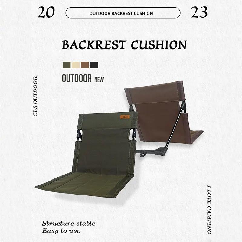 Chaise de dossier pliante de Camping, sièges de stade respirants, support en alliage d'aluminium, ch