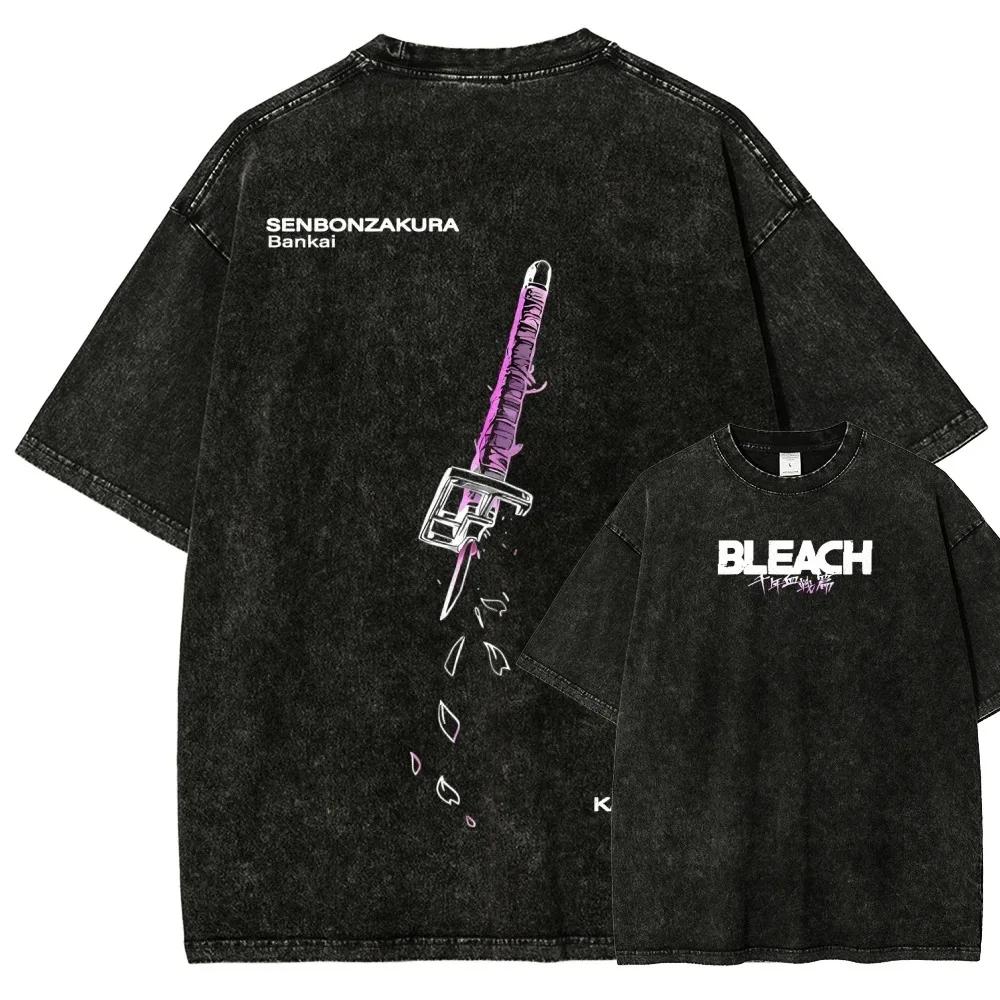 Offre spéciale Anime périphériques eau de javel Manga graphique imprimé T-shirt hommes femmes rétro 