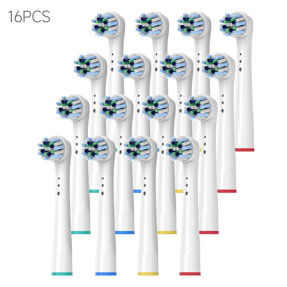 Têtes de brosse à dents électrique de rechange pour Oral B, accessoire à poils sensibles, D100, D25,