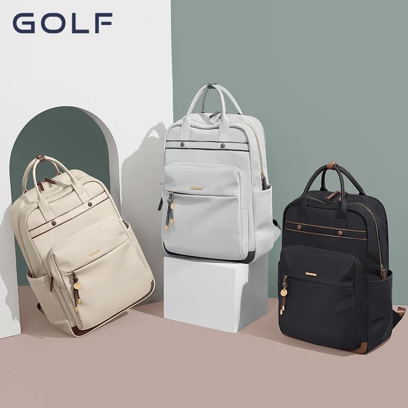 Sac à dos de golf Oxford pour femme, grande capacité, sac à dos pour ordinateur de voyage, sac à dos