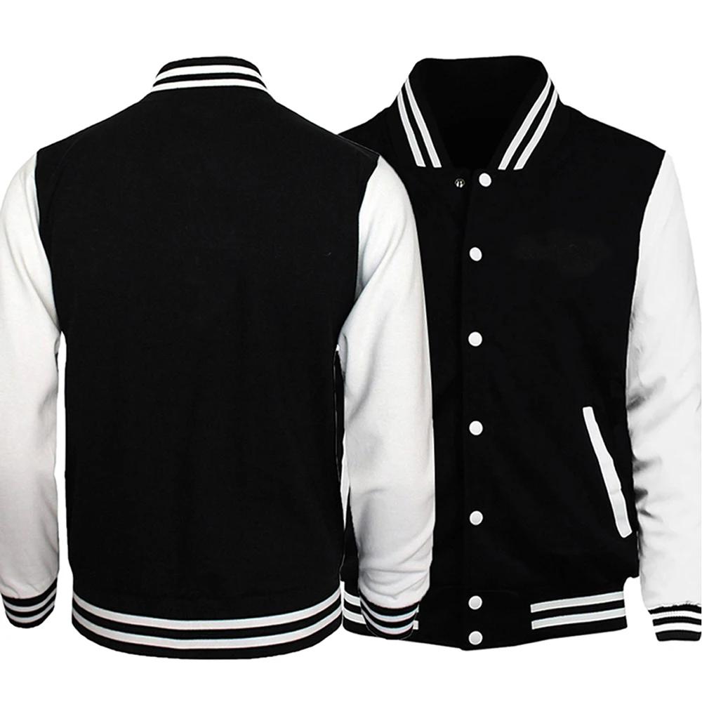 Veste ample surdimensionnée de couleur unie, noir, gris, blanc, vêtements pour hommes et femmes, uni