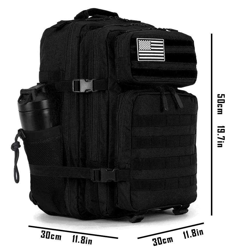 25L 35L 45L sac à dos tactique pour hommes Sports de plein air voyage salle de sport randonnée Bug O