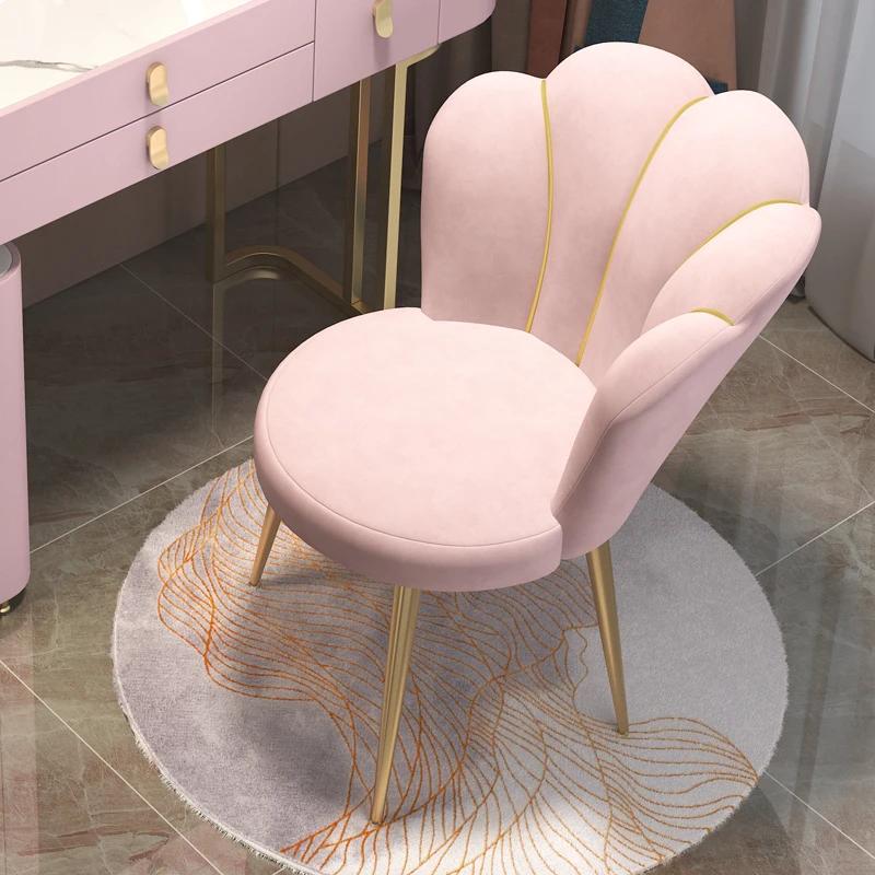 Meubles nordiques, chaise de salon, tabouret de maquillage de chambre à coucher, siège de loisirs mo