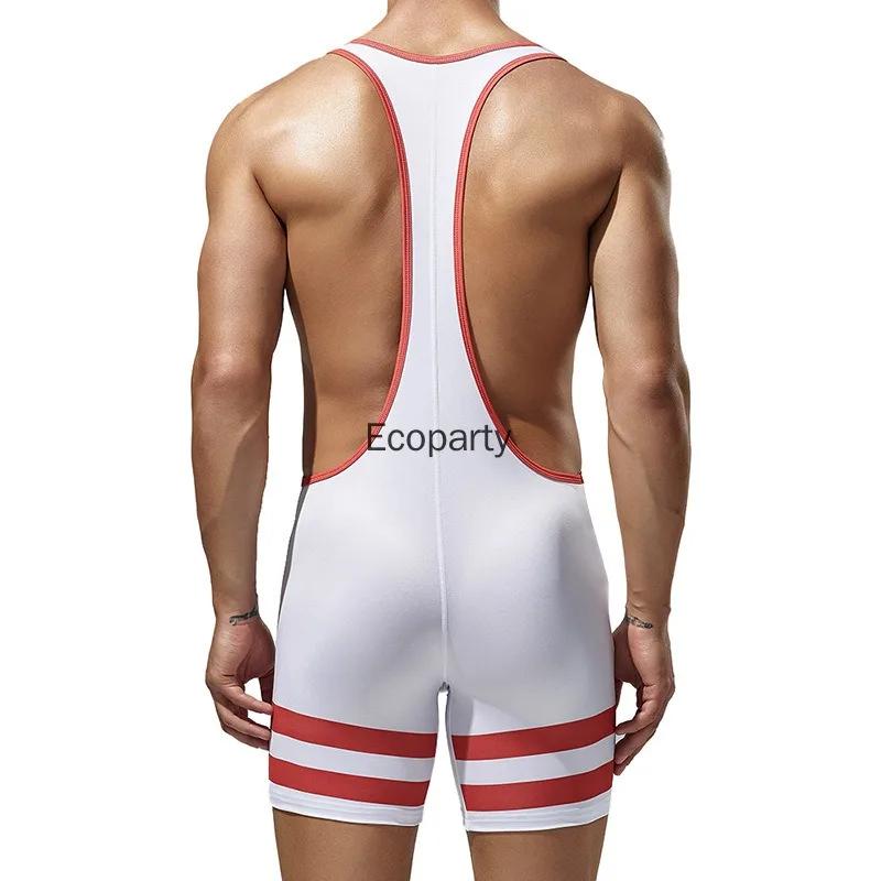 Vente directe usine : Sous-vêtements masculins, Bodys, Maillots de lutte, Débardeurs de fitness et d