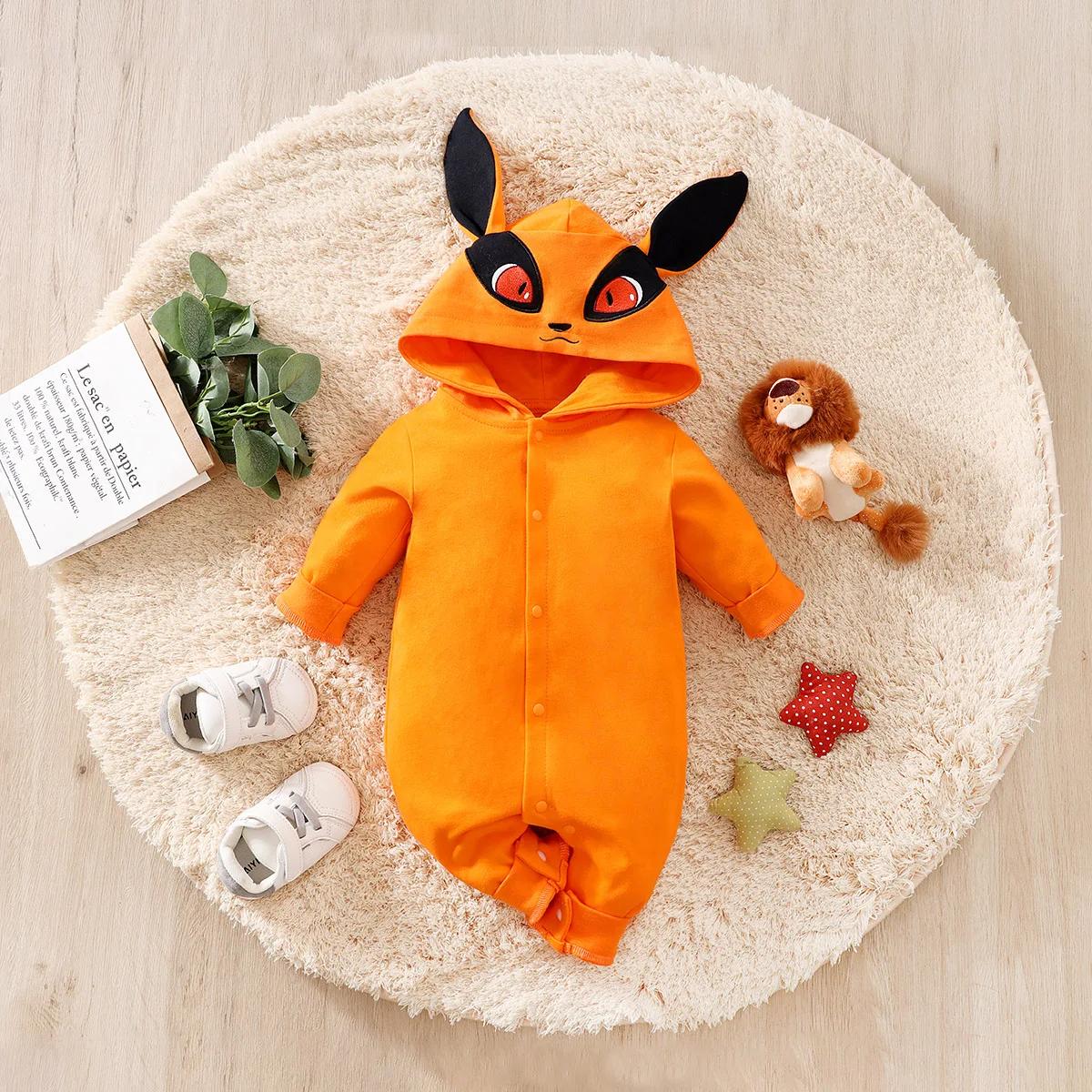 Vêtements néonatals Anime jeu de rôle renard Costume coton confortable et doux printemps et automne 