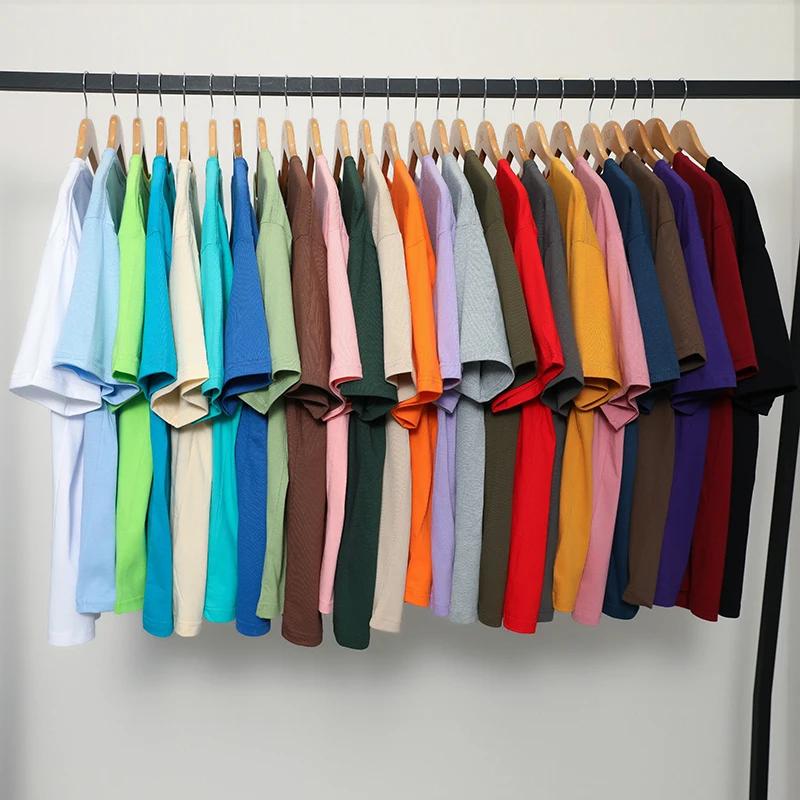 T-Shirt à Manches Courtes et Col Rond pour Homme, Vêtement en Coton, Style Hip Hop, Streetwear, Coul