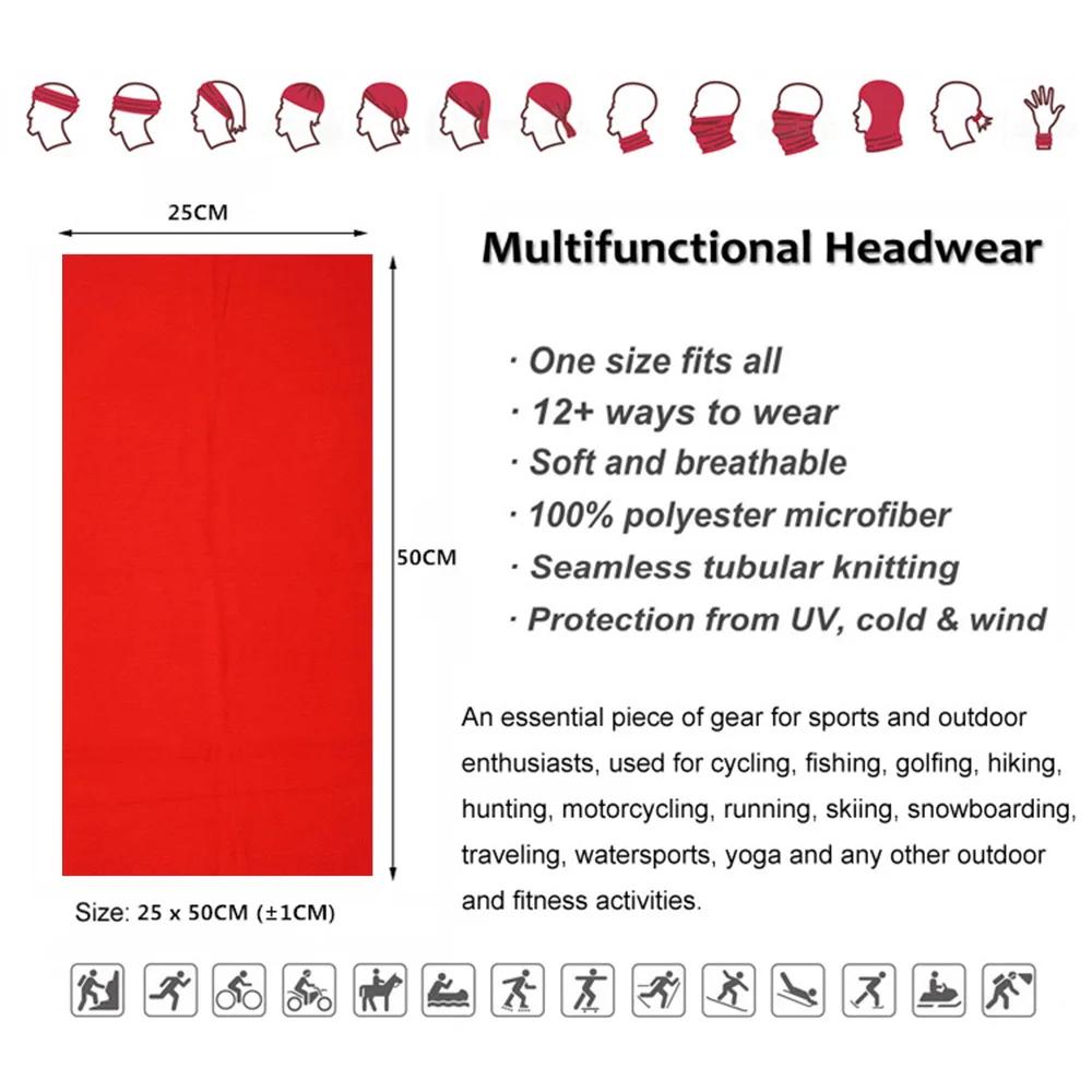 Bandana d'été de Protection UV, écharpe tubulaire sans couture, couvre-chef, couverture faciale de c