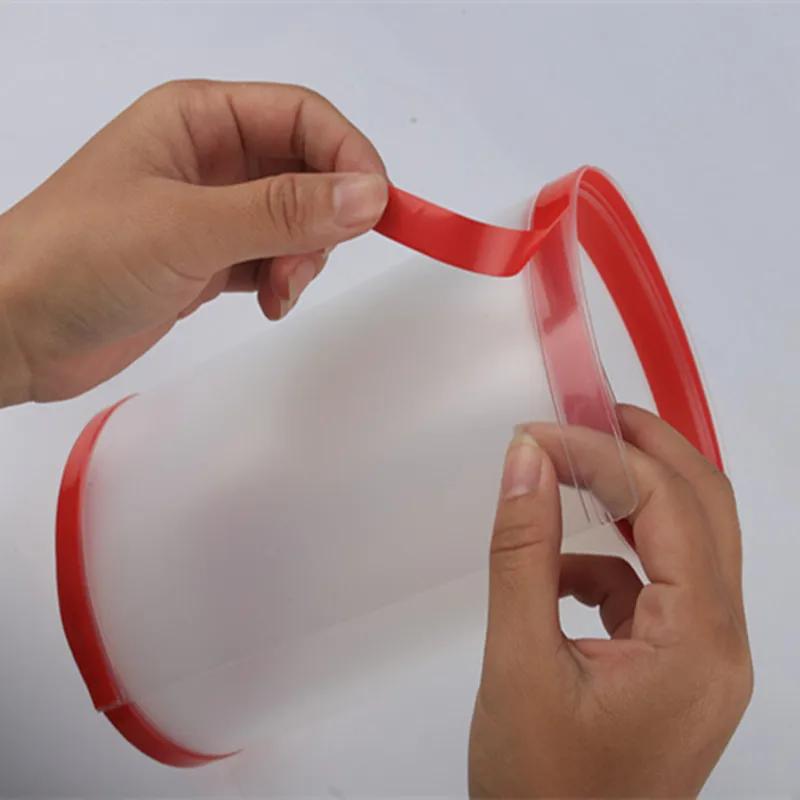 Charnière de porte de sécurité transparente pour enfants, couverture de protection contre le pinceme