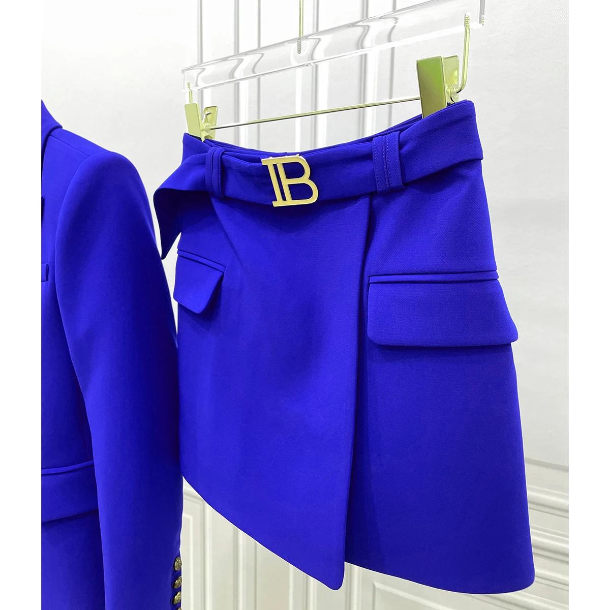 Jupe courte trapèze Simple décontractée pour femmes, nouvelle mode, Slim, boucle en métal, couleur u