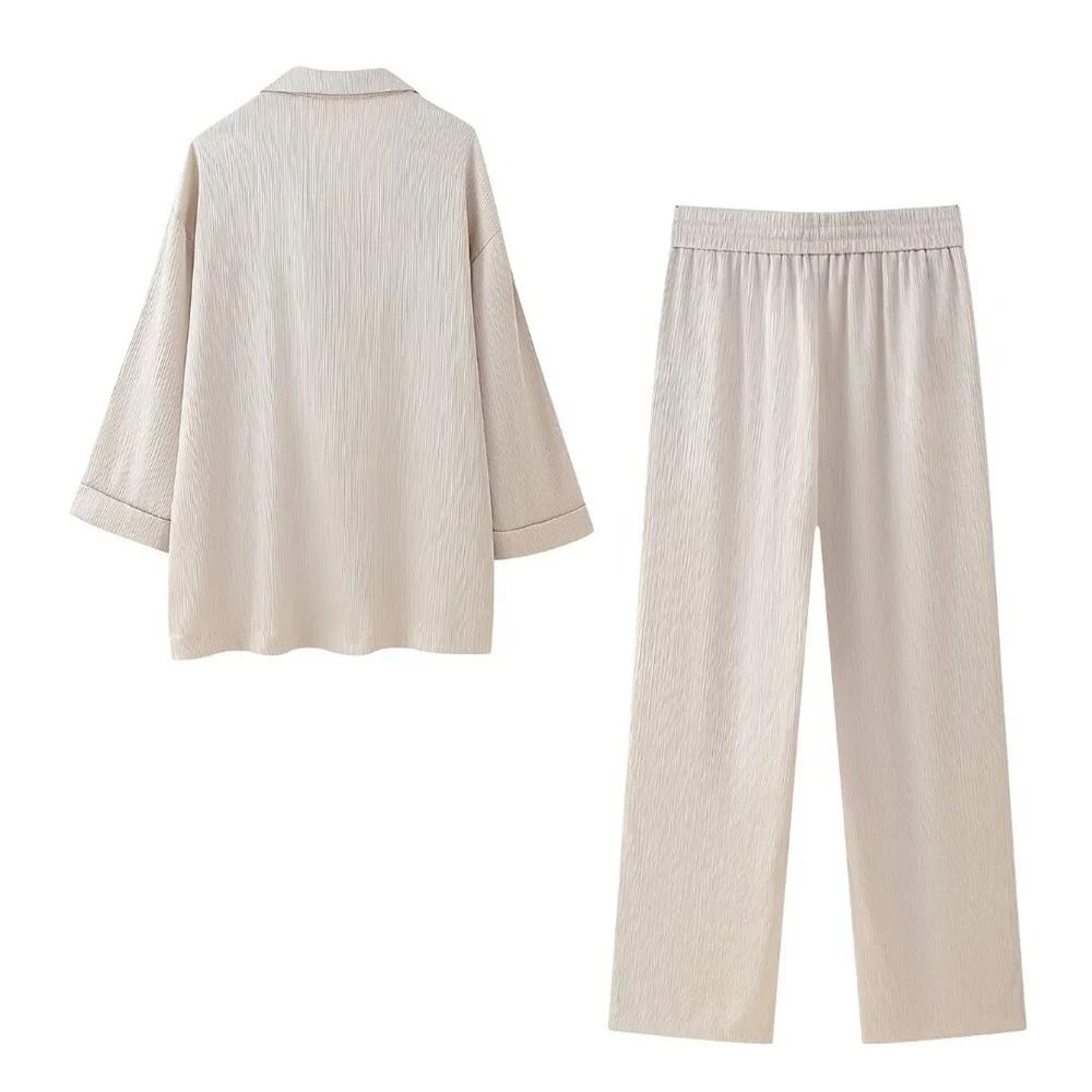 Ensemble veste et pantalon pour femmes, Style européen et américain, nouvelle collection printemps e