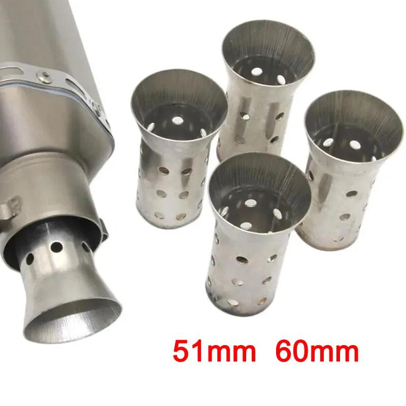 Silencieux d'échappement de moto, entrée 51mm 60mm, DB Killer réglable, éliminateur de bruit