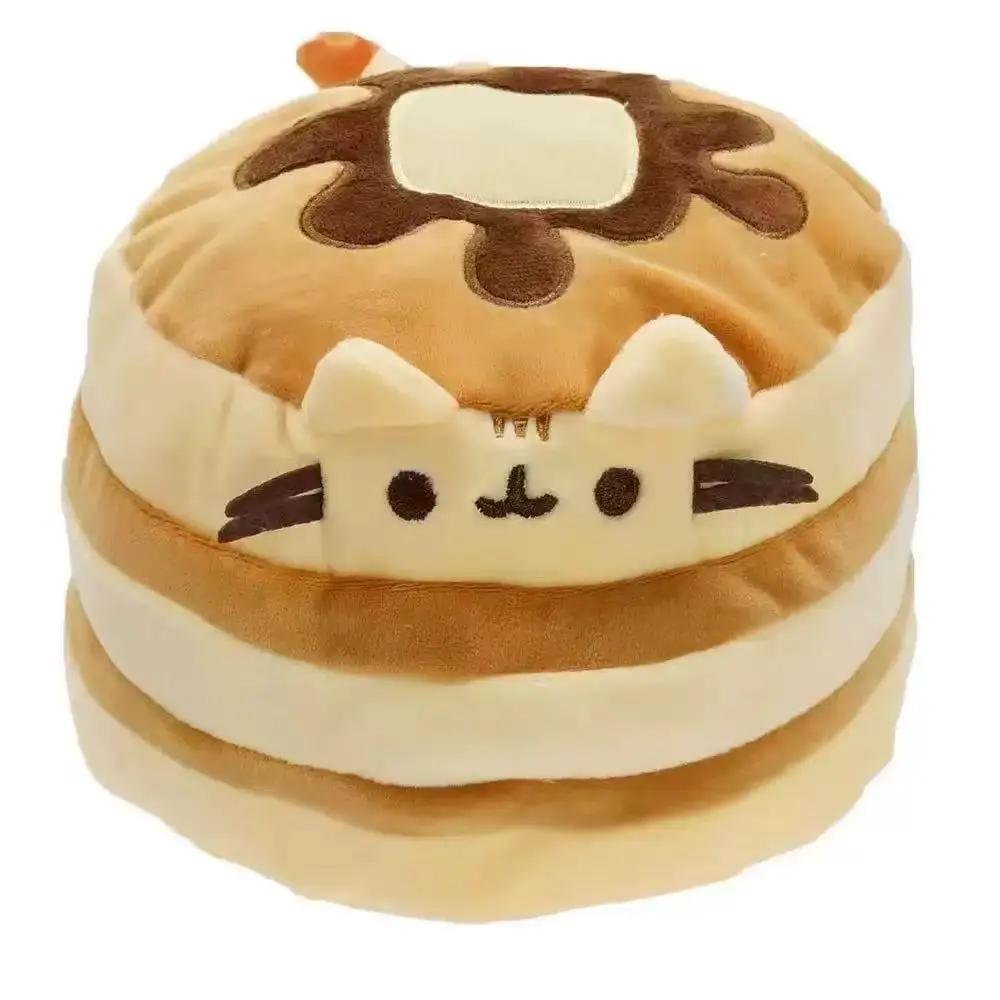 Peluche de chat simulé, jouet en peluche, chat d'anime, décoration douce pour la maison, décoration 