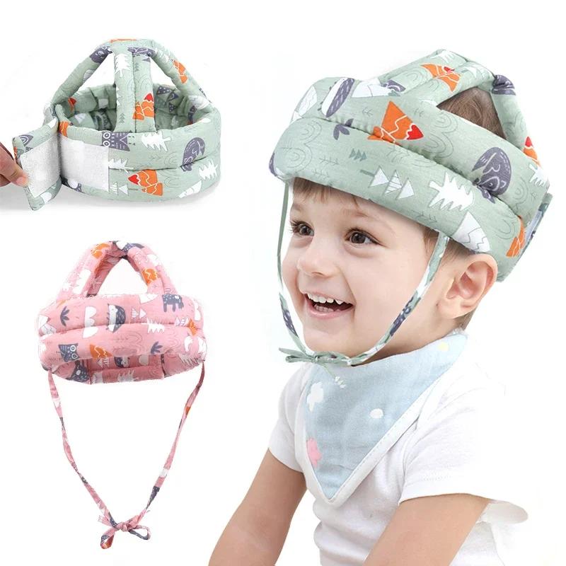 Chapeau de Protection Anti-collision, casque de sécurité pour bébé, doux et confortable, sécurité et