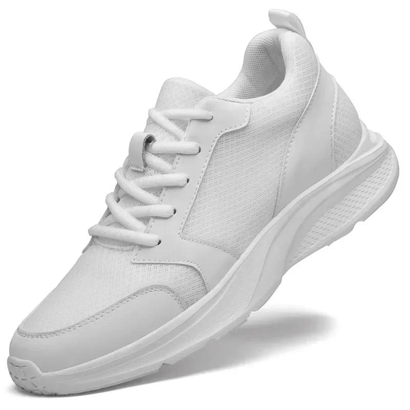 Chaussures rehaussantes pour hommes, baskets de sport décontractées, avec rehaussement interne invis