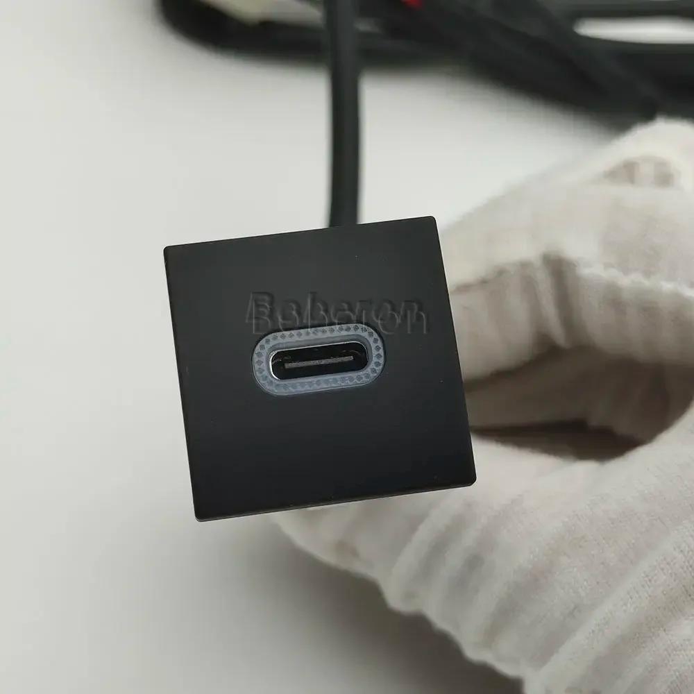 Chargeur de voiture 12V/24V USB QC3.0, prise de charge, adaptateur d'alimentation PD Type C pour VW 