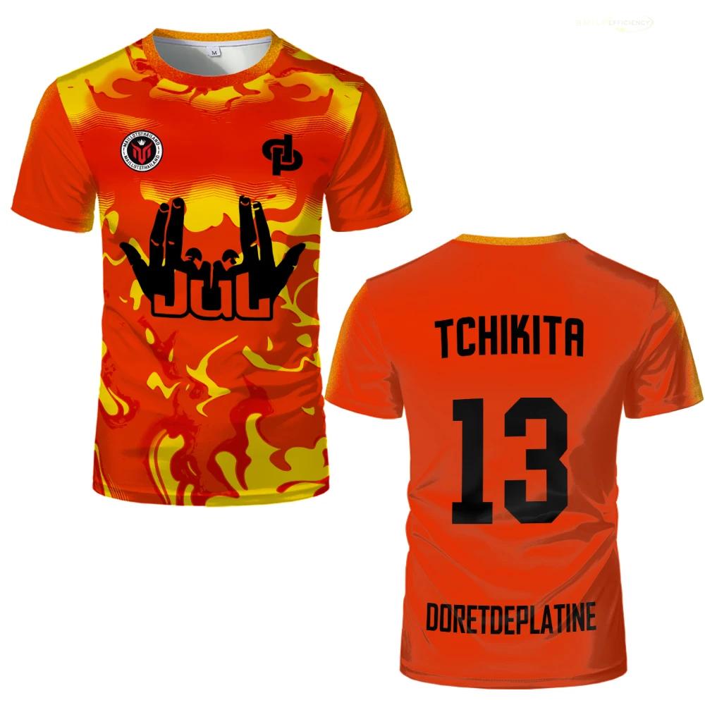 Nouveau Maillot d'été JUL Jersey Tchikita jeunesse respirant séchage rapide formation Football t-shi