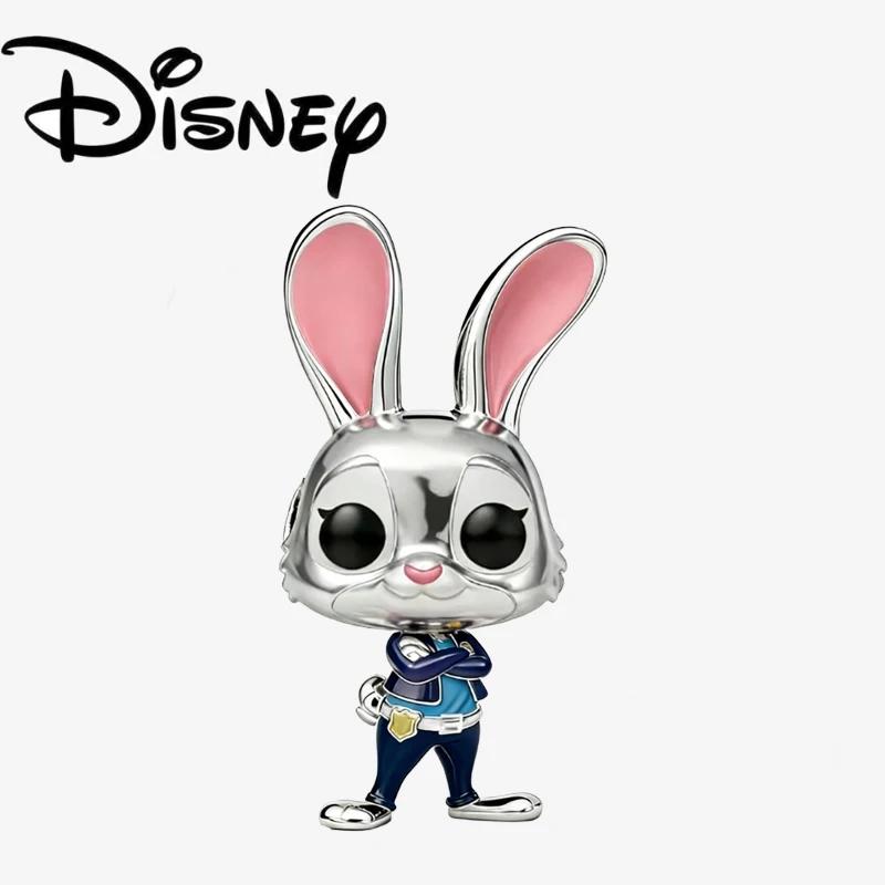 Breloques pendantes Stitch & Angel en argent sterling 925, Sulley Mickey & Minnie Zootopia, compatib