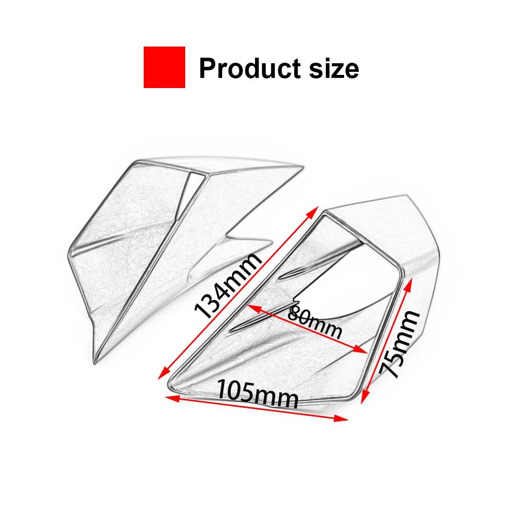 Kit de Protection pour ailes de carénage avant, coque d'aile aérodynamique, pour HONDA CBR650R CBR 6