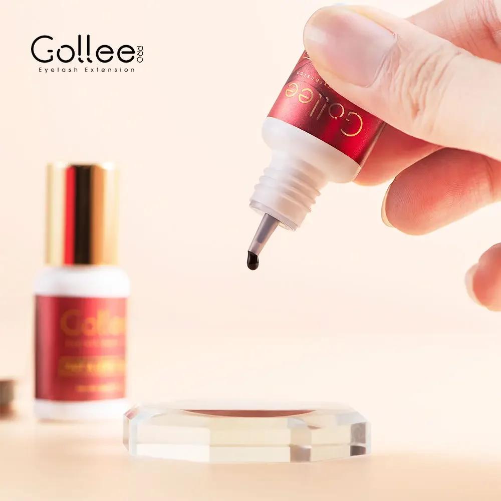 Gollee 5 pièces 1s colle à séchage rapide pour Extension de cils fournitures d'extensions de cils av
