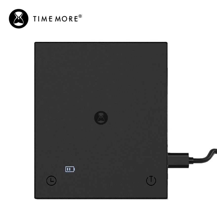 TIMEMORE Basic 2 miroir noir verser sur balance à café affichage du débit minuterie automatique chif